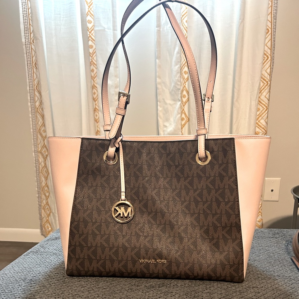 Michael Kors Pink&Brown Purse